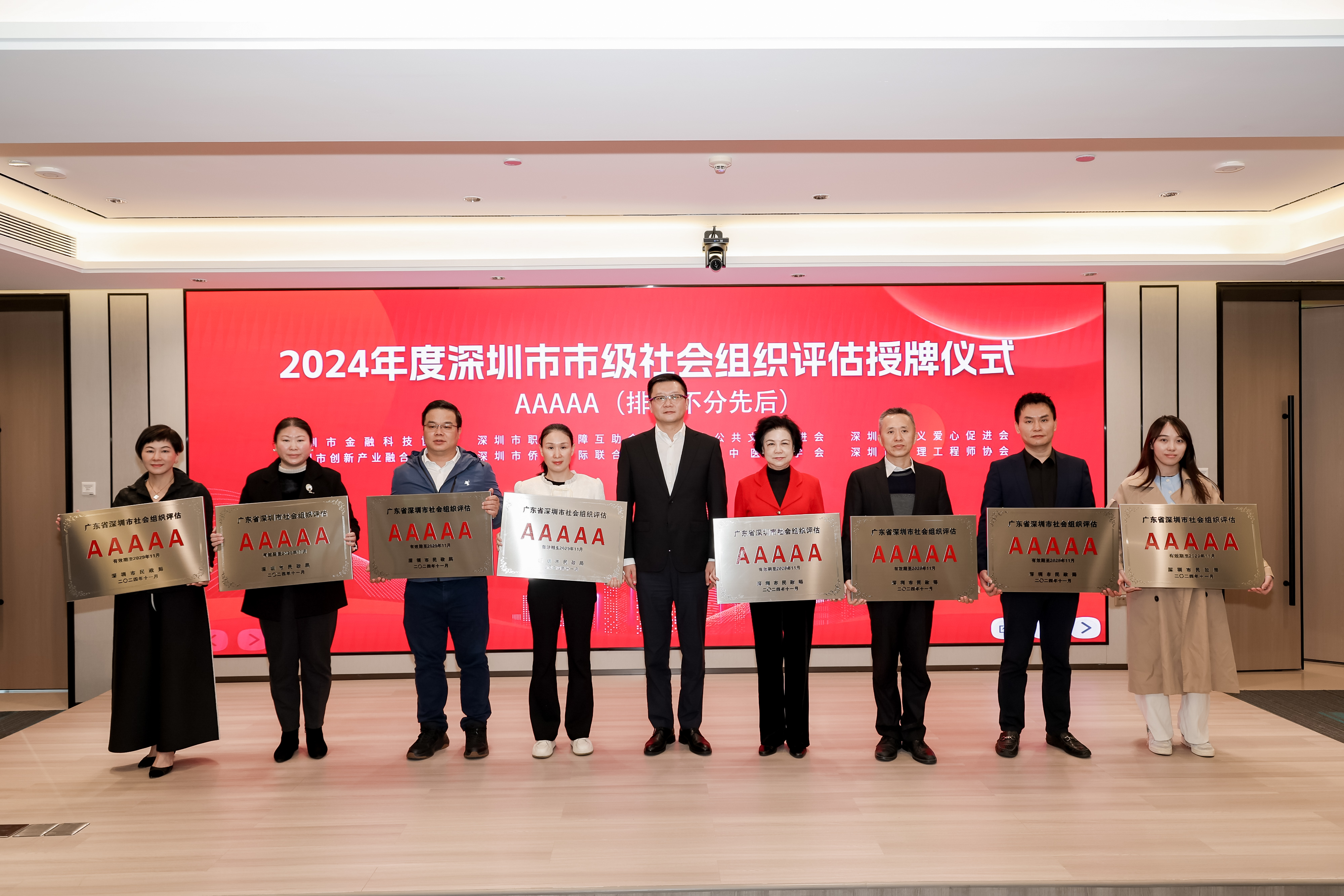 喜讯| 热烈祝贺深圳市创新产业融合促进会荣获2024年度市级 “5A级社会组织”！